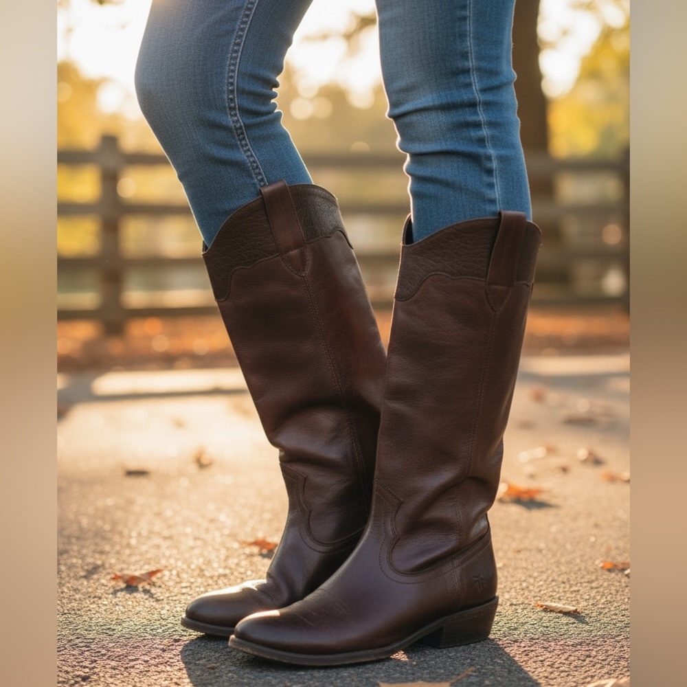 Frye Carson pull on boot